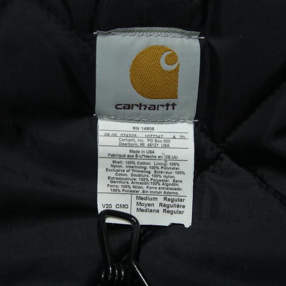 NWOT Vintage Carhartt V20 CMO Realtree Camo Hunting Vest Size Medium - Picture 9 of 10